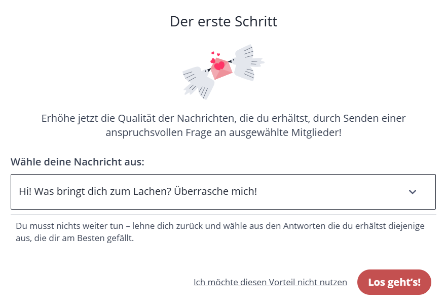 60plusTreff Der erste Schritt
